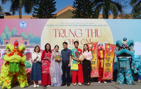 “Trung thu cho em” – Mùa trăng tuổi thơ dưới mái trường Thực nghiệm